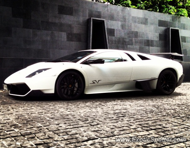 Lamborghini Murcielago spotted in Bangkok, Thailand