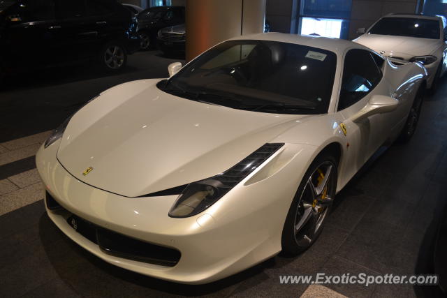 Ferrari 458 Italia spotted in Bukit Bintang, Malaysia