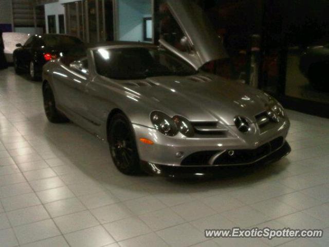 Mercedes SLR spotted in Bangkok, Thailand