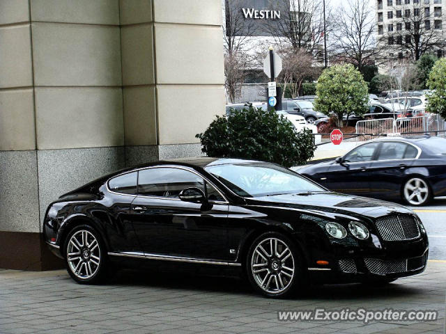 Bentley Continental spotted in Buckhead, Georgia