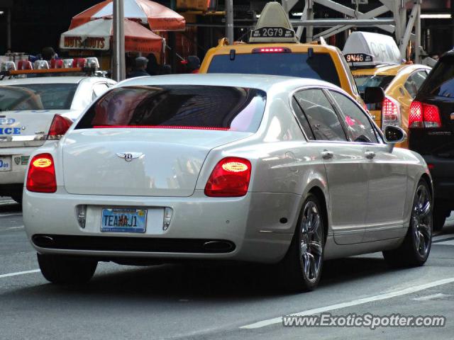 Bentley Continental spotted in New York City, New York