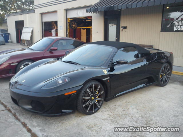 Ferrari F430 spotted in Panama City, Florida