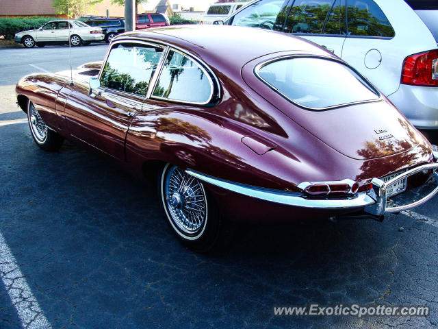 Jaguar E-Type spotted in Tucker, Georgia