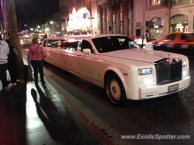 Rolls Royce Phantom spotted in Los Angeles, California