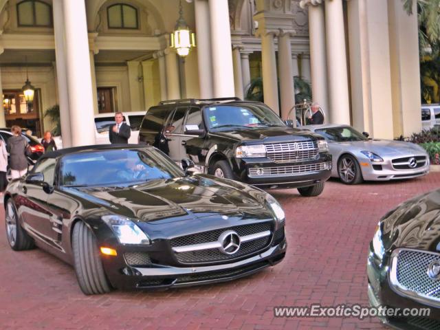 Mercedes SLS AMG spotted in Palm Beach, Florida