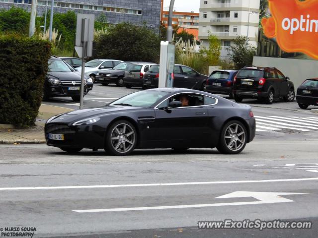 Aston Martin Vantage spotted in Porto, Portugal