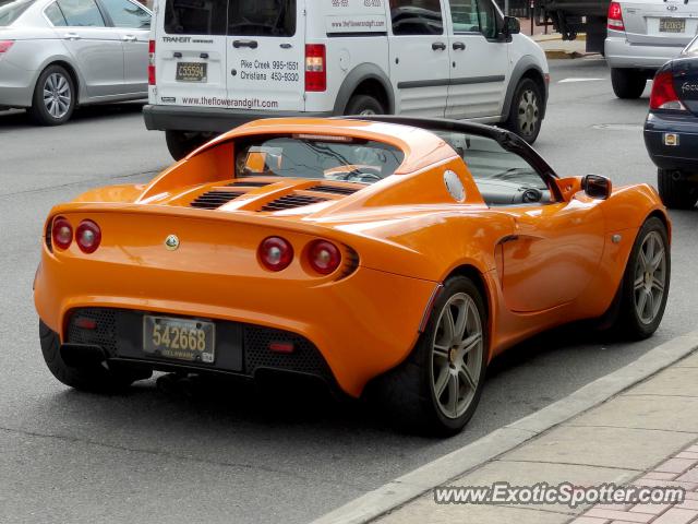 Lotus Elise spotted in Newark, Delaware