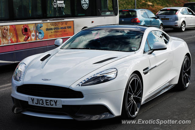 Aston Martin Vanquish spotted in York, United Kingdom