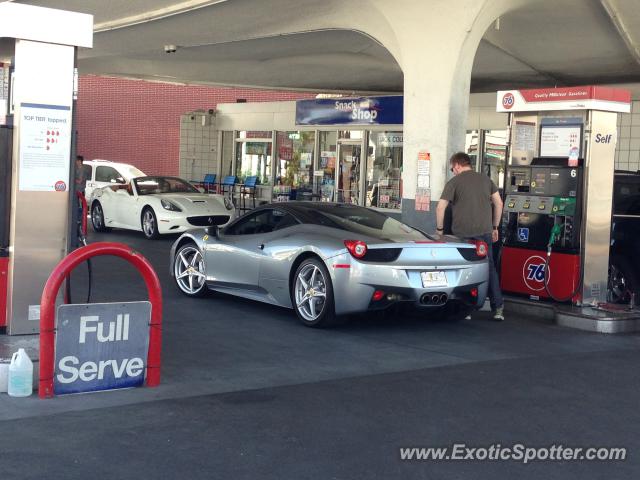 Ferrari 458 Italia spotted in Beverly Hills, California