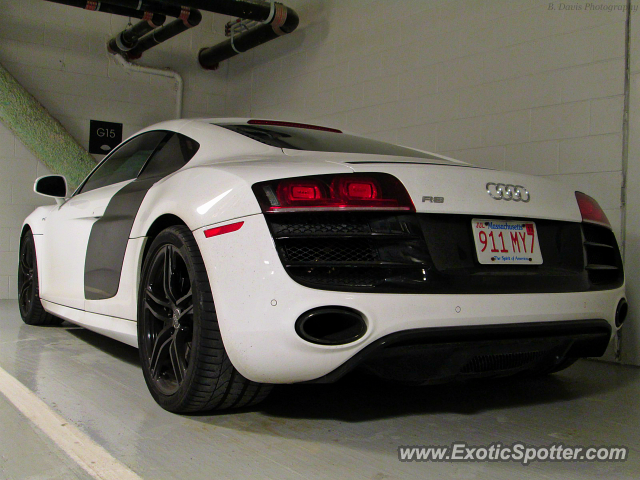 Audi R8 spotted in Boston, Massachusetts