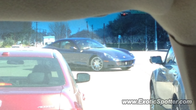 Ferrari 612 spotted in Dallas, Texas