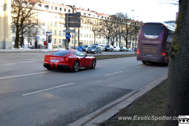 Ferrari F12 spotted in Munich, Germany