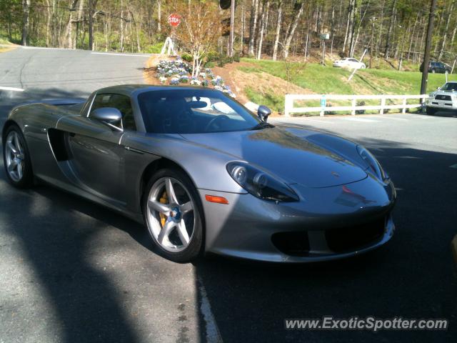 Porsche Carrera GT spotted in Glen Echo, Maryland