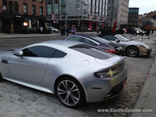 Aston Martin Vantage spotted in New York, New York