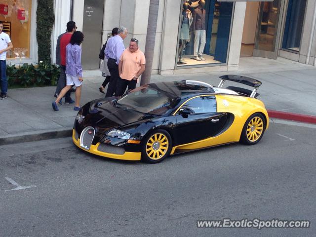 Bugatti Veyron spotted in Beverly Hills, California