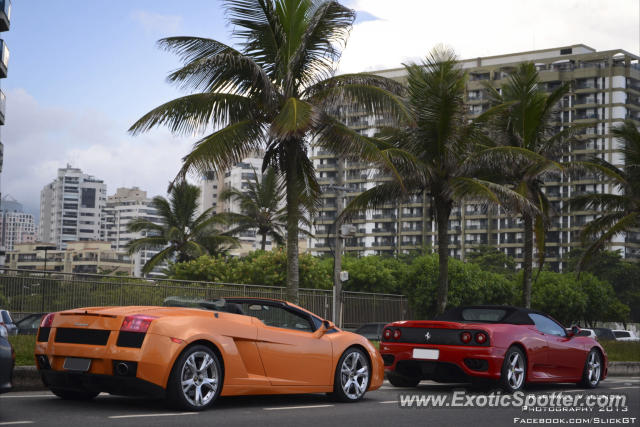 Lamborghini Gallardo spotted in Rio de Janeiro, Brazil