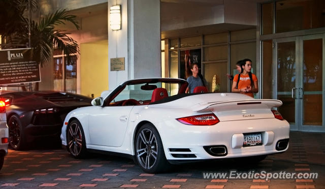 Porsche 911 Turbo spotted in Miami, Florida