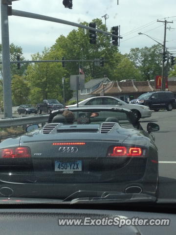 Audi R8 spotted in Greenwich, Connecticut