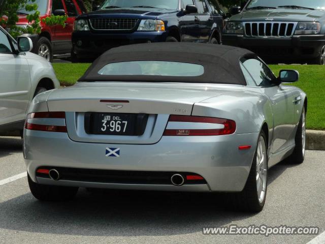 Aston Martin DB9 spotted in Wilmington, Delaware