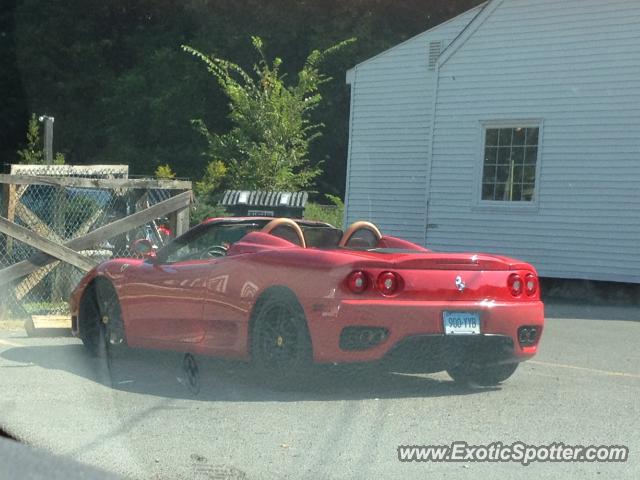 Ferrari 360 Modena spotted in Newtown, Connecticut