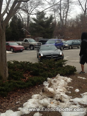 Mercedes SLS AMG spotted in Sandy Hook, Connecticut