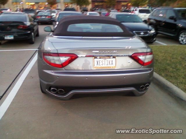 Maserati GranTurismo spotted in Arlington, Texas