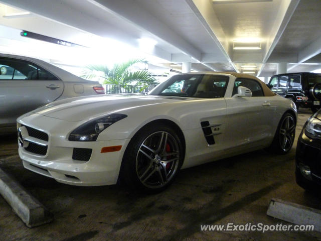 Mercedes SLS AMG spotted in Bal Harbour, Florida