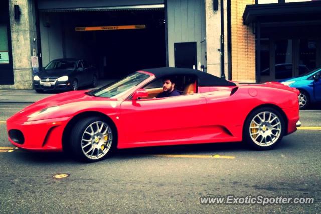 Ferrari F430 spotted in Seattle, Washington