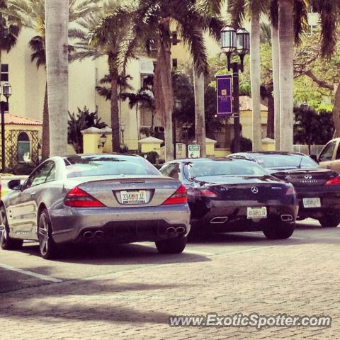 Mercedes SLS AMG spotted in Boca raton, Florida