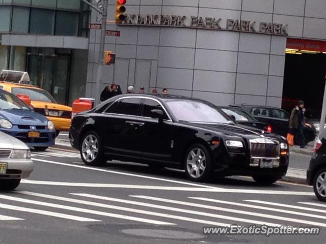 Rolls Royce Ghost spotted in New York City, New York