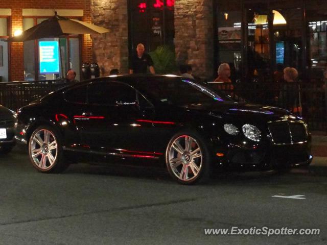 Bentley Continental spotted in Newark, Delaware