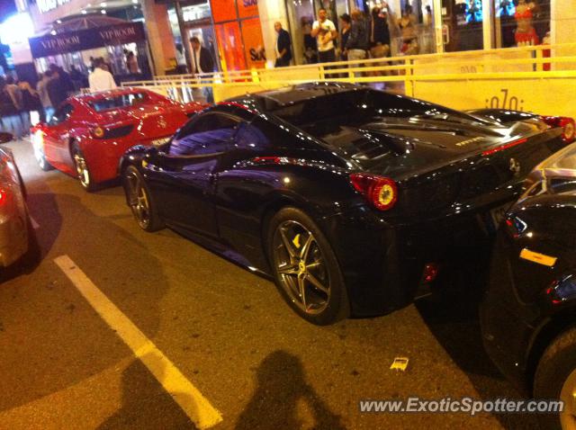 Ferrari 458 Italia spotted in Cannes, France