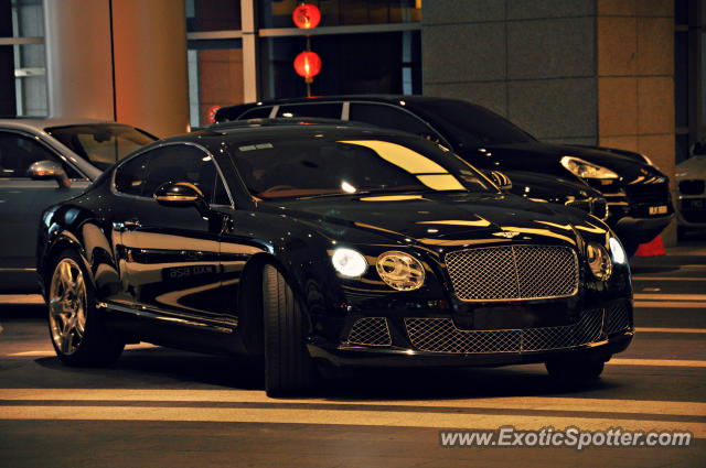 Bentley Continental spotted in Bukit Bintang KL, Malaysia