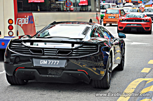 Mclaren MP4-12C spotted in Bukit Bintang KL, Malaysia