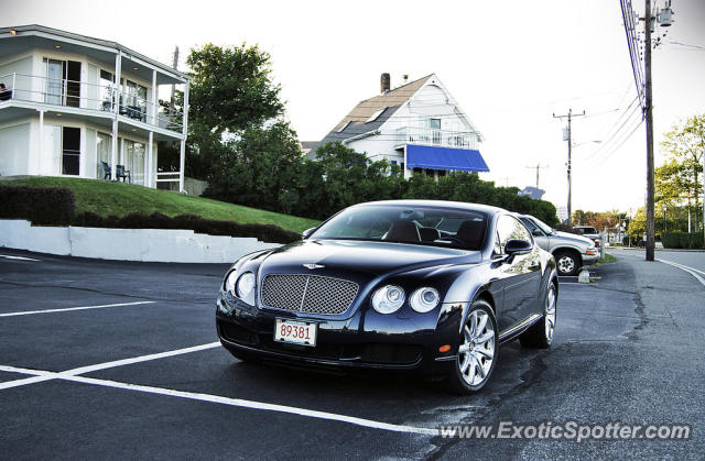 Bentley Continental spotted in Hyannis, Massachusetts