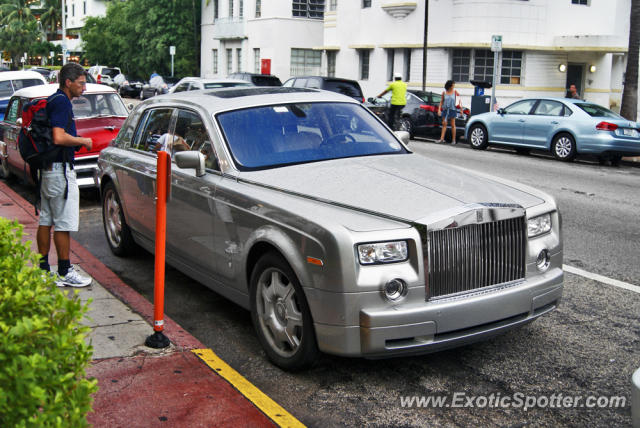 Rolls Royce Phantom spotted in Miami, Florida