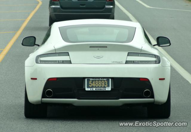 Aston Martin Vantage spotted in Newark, Delaware