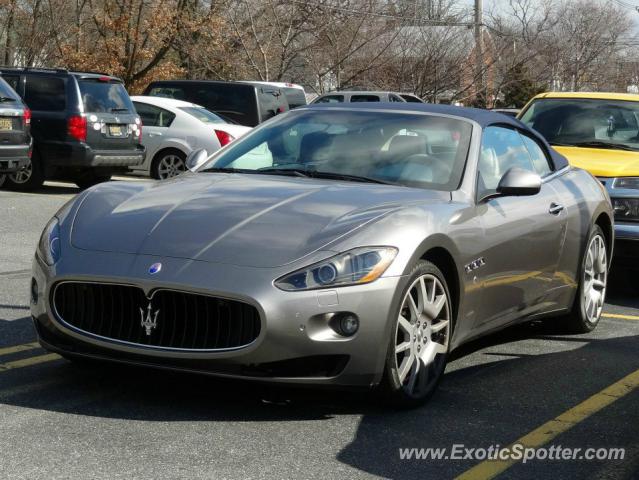 Maserati GranTurismo spotted in Newark, Delaware