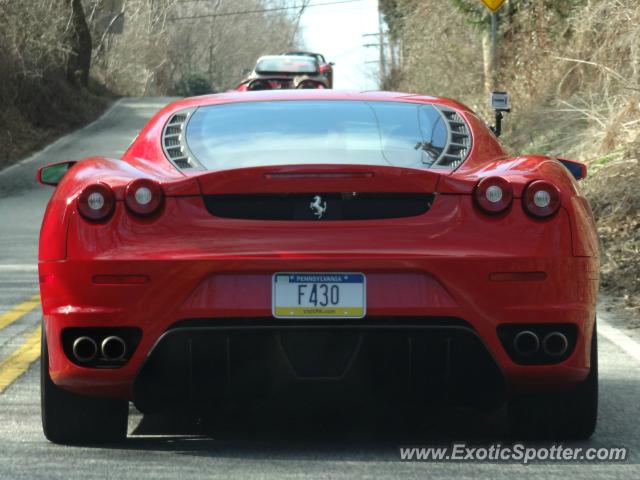 Ferrari F430 spotted in West Chester, Pennsylvania