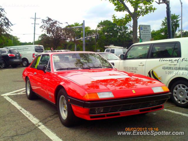 Ferrari 412 spotted in Greenwich, Connecticut