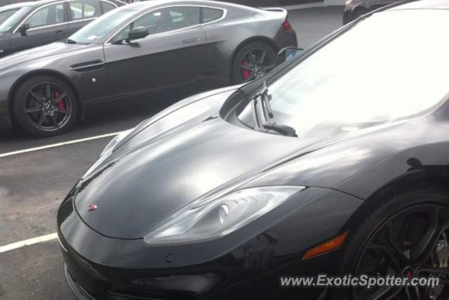 Mclaren MP4-12C spotted in Greenwich, Connecticut