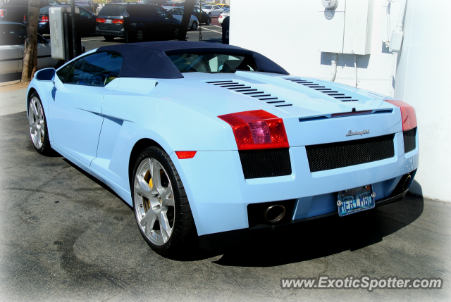 Lamborghini Gallardo spotted in Los Angeles, California