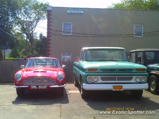 Aston Martin DB6 spotted in Old Greenwich, Connecticut