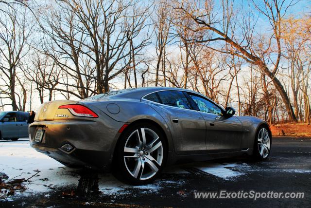 Fisker Karma spotted in Old Greenwich, Connecticut