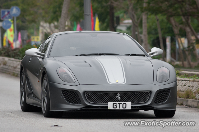 Ferrari 599GTO spotted in Hong Kong, China