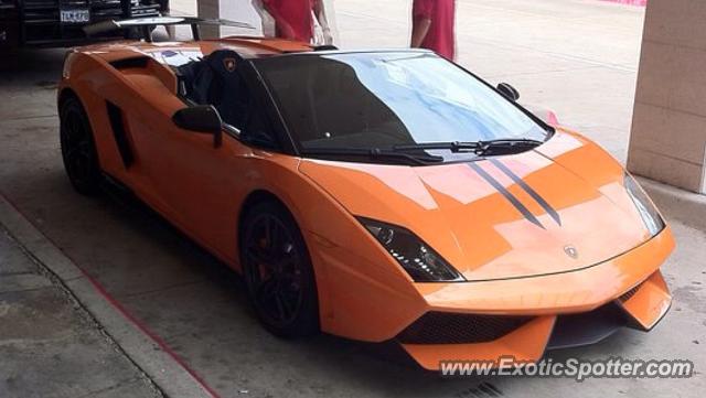 Lamborghini Gallardo spotted in Dallas, Texas