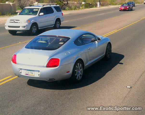 Bentley Continental spotted in Tucson, Arizona