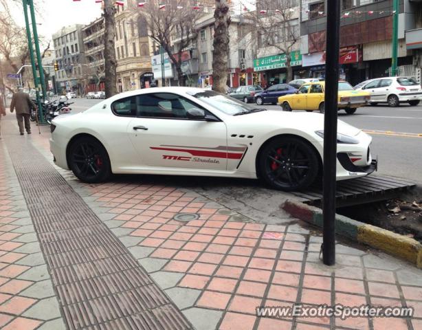 Maserati GranTurismo spotted in Tehran, Iran