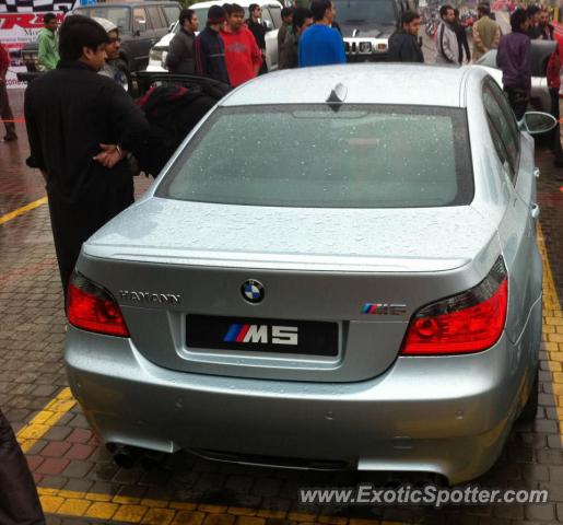 BMW M5 spotted in Lahore, Pakistan