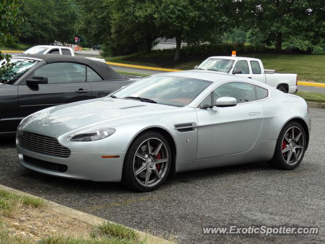 Aston Martin Vantage spotted in Newark, Delaware